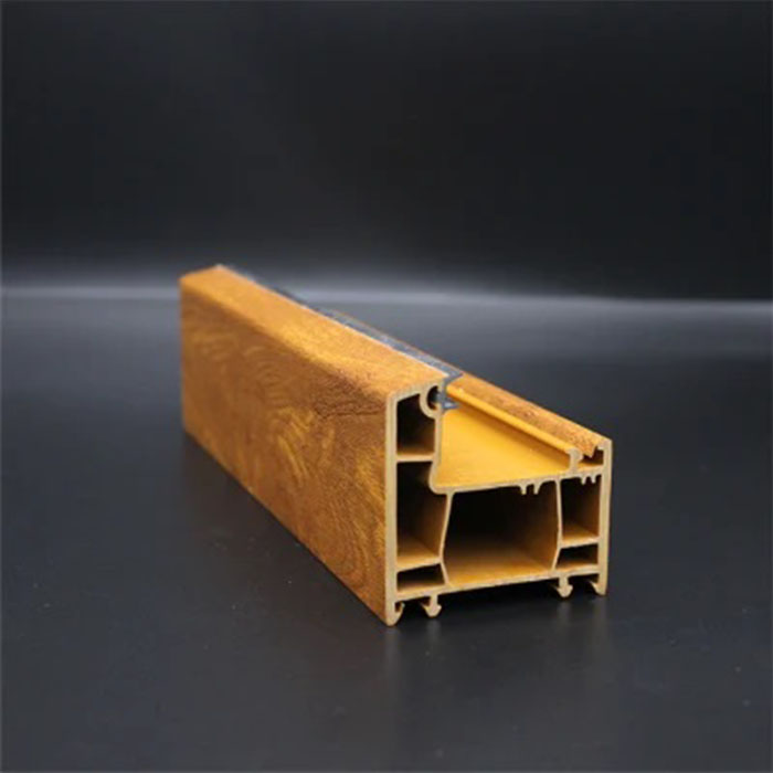 Kunststoff-Baumaterial Extrudierte PVC-Profile für PVC-Fenstertüren
