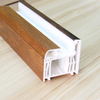 Holzfarbe PVC-Profile Golden Oak Laminated Foil UPVC-Fensterprofile Kunststofffenster und -tür