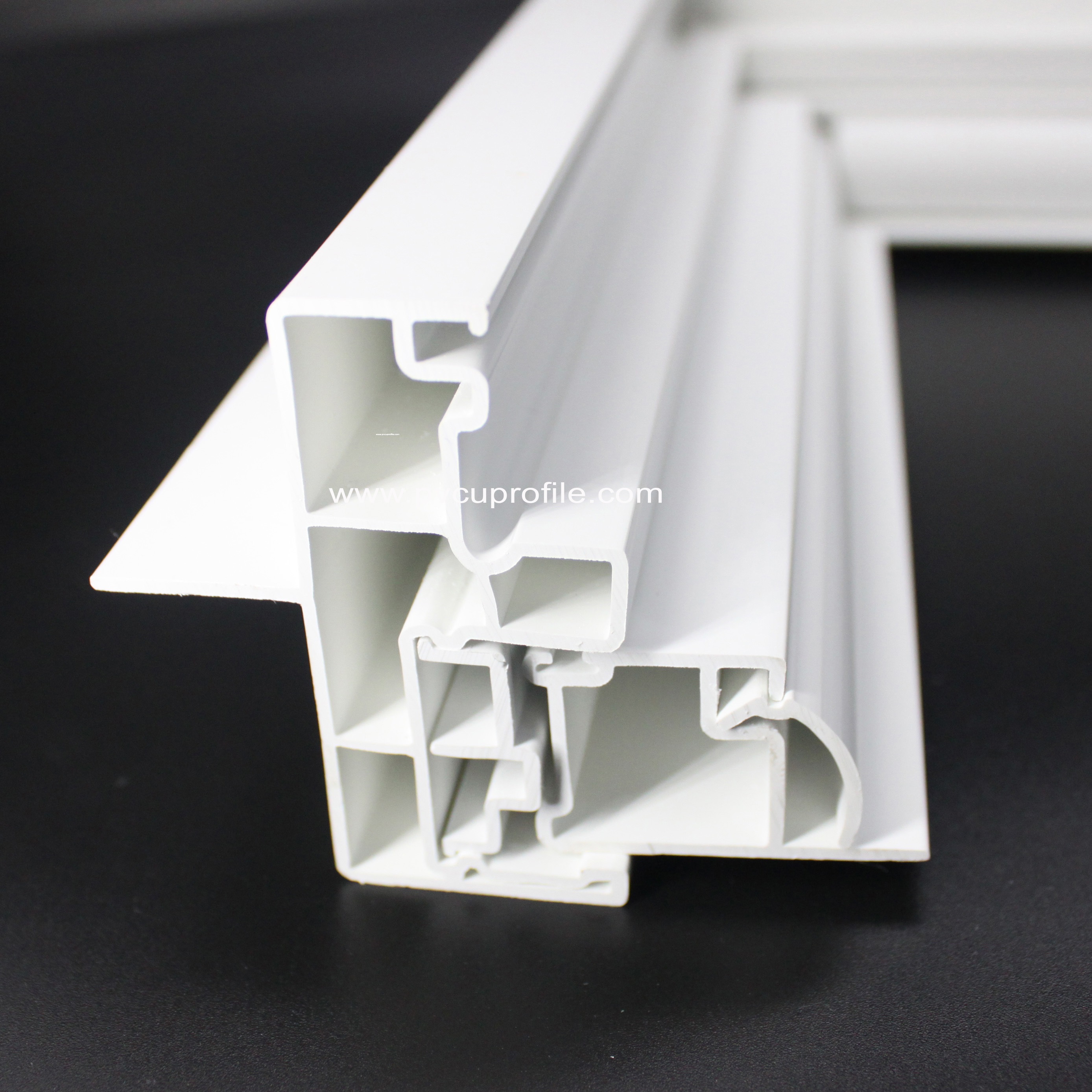 Americano Linea PVC Doppelverglasungsprofil extrudiert für UPVC-Fenster
