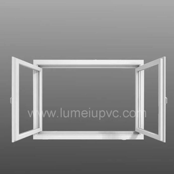 Maßgeschneiderte Vinyl bunte Kunststoff UPVC Windows Ventanas Termopanel
