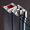 Schwarzes PVC-Profil für Fenster und Türen