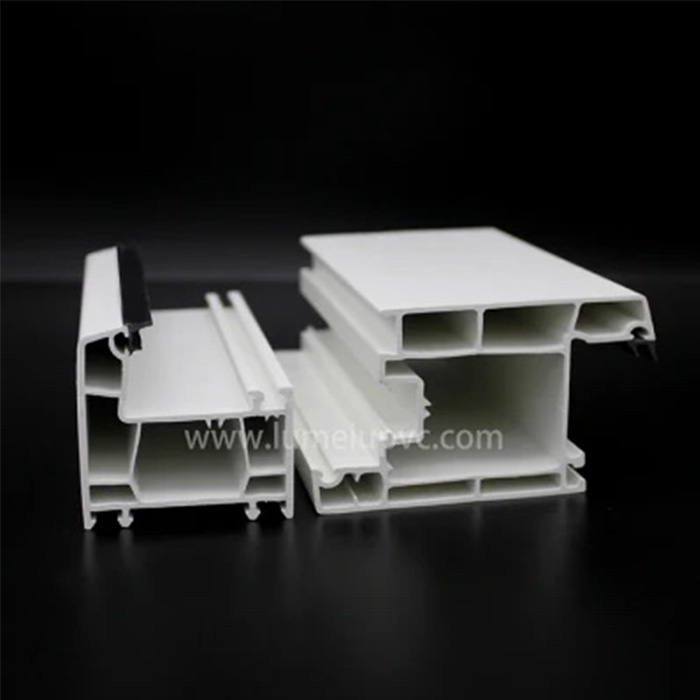 60 mm Flügel-PVC-Profile für Fenster