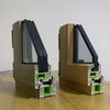 UPVC-Schaukelfenster und -tür mit PVC-Profilen