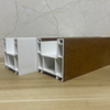 Double Tracks Gleitglas-Türen Preise Sash-Fenster-UPVC-Profil